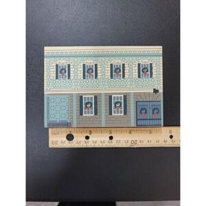 Cats Meow 1994 New Orleans Christmas Series: GALLIER HOUSE Faline Shelf Sitter